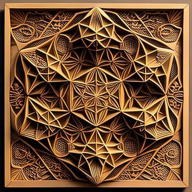 3D model sacred geometry (STL)